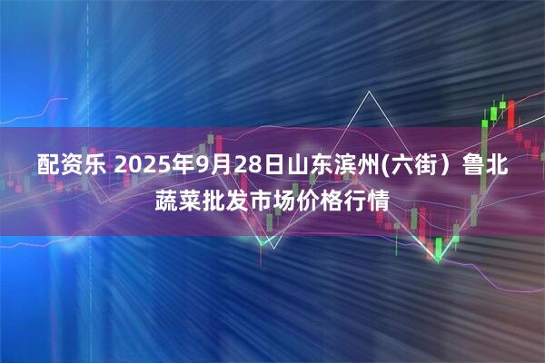 配资乐 2025年9月28日山东滨州(六街）鲁北蔬菜批发市场价格行情