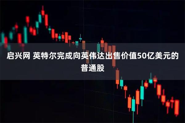 启兴网 英特尔完成向英伟达出售价值50亿美元的普通股